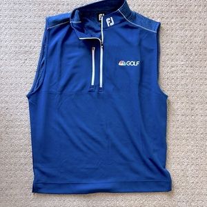 FootJoy Men’s XL 1/4 Zip Golf Vest — NBC Golf Channel